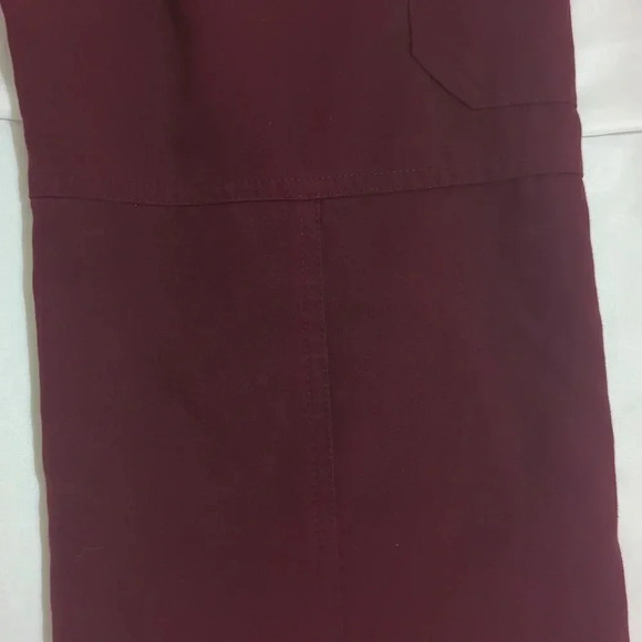 FIGS Kade Cargo Scrub Pants, Color Burgundy Size S/P (ALTERED/HEMMED) - Picture 9 of 16